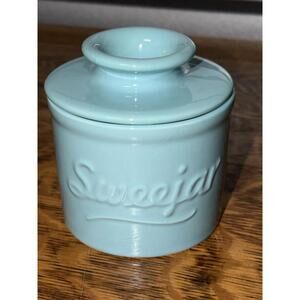 Sweejar Porcelain Butter Crock Keeper, a French-style butter dish
